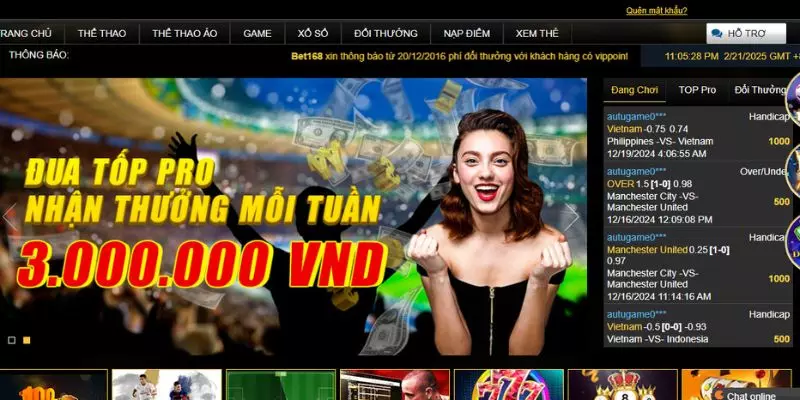 Giới thiệu Bet168 về giai đoạn được thành lập